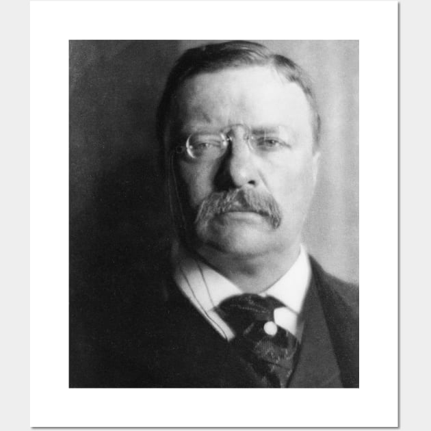 Vintage President Theodore Roosevelt Wall Art by pdpress